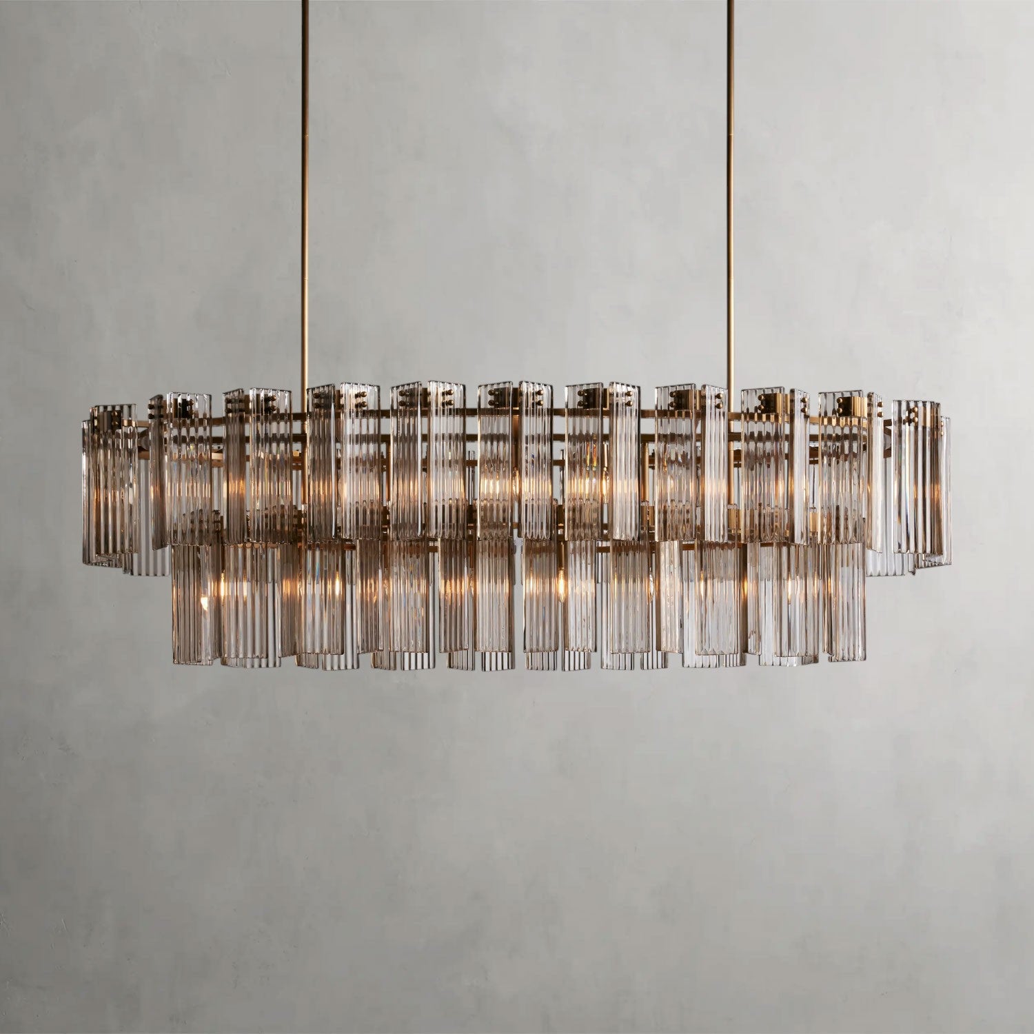 Delsie Oval Chandelier 51", 63", 72"